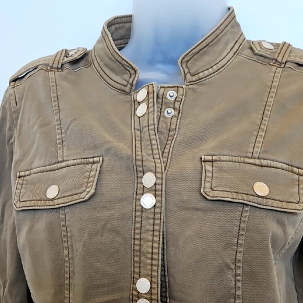 NWT White House Black Market Brown Utility/Military Jacket